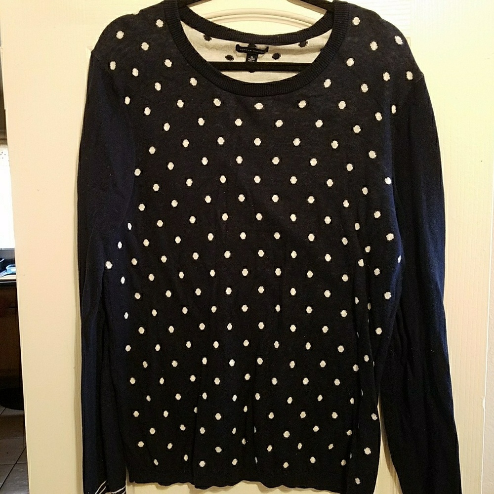 Tommy hilfiger polka dot long sleeve